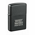 Zippo Windproof Black Matte Lighter